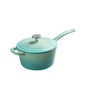 Enamel Cast Iron Saucepan Stock Pot